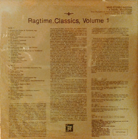 last ned album Waldo's Ragtime Orchestra - Ragtime Classics Volume 2