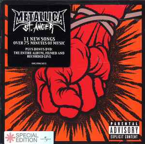 Metallica - St. Anger album cover