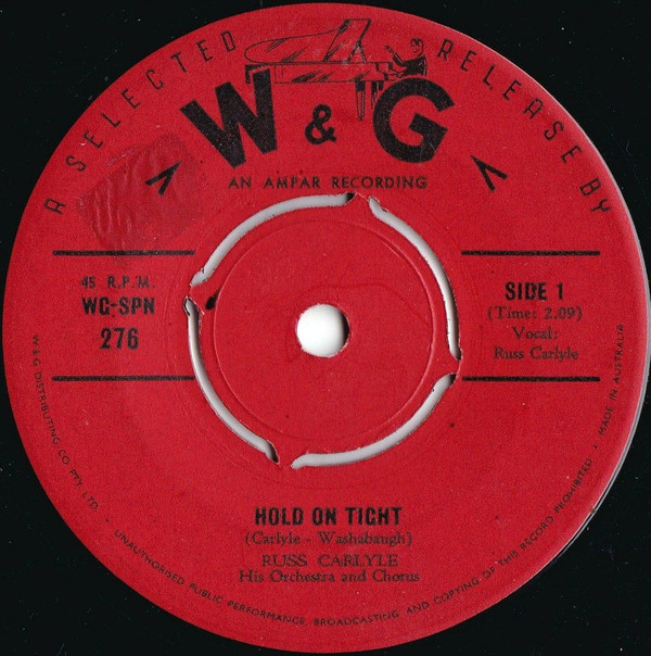 descargar álbum Download Russ Carlyle - Hold On Tight album