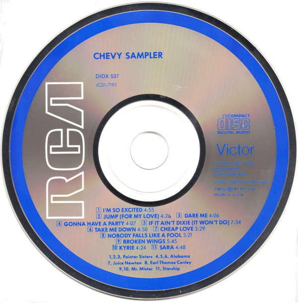 Album herunterladen Various - Super Sampler Chevy Super Tour 86