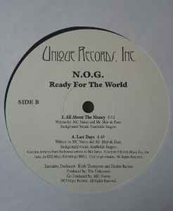 N.O.G. – Ready For The World (Vinyl) - Discogs