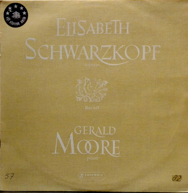 baixar álbum Elisabeth Schwarzkopf, Gerald Moore - A Lieder Recital