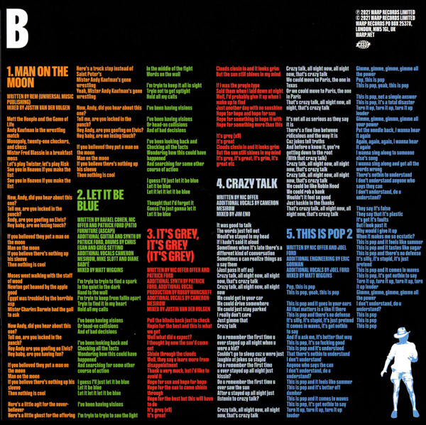 !!! - Let It Be Blue | Warp Records (WARPLP339) - 6