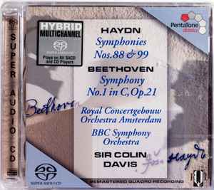 Joseph Haydn - Symphonies Nos. 88 & 99 / Symphony No. 1 album cover