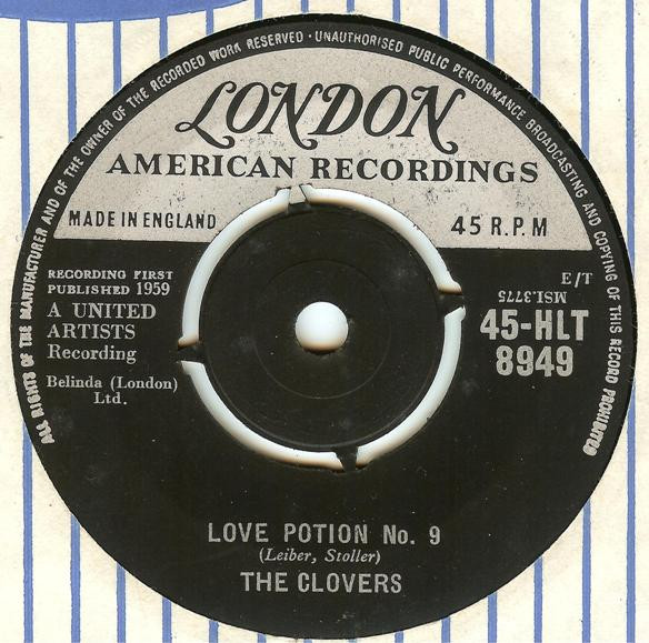 The Clovers – Love Potion No.9 (1959, Vinyl) - Discogs