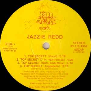 Jazzie Redd – Top Secret (1987, Vinyl) - Discogs