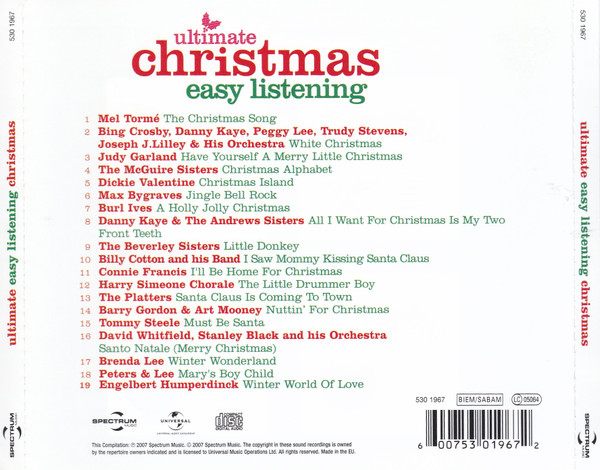 télécharger l'album Various - Ultimate Easy Listening Christmas