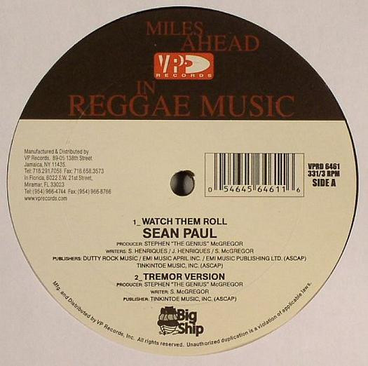 baixar álbum Sean Paul - Watch Them Roll