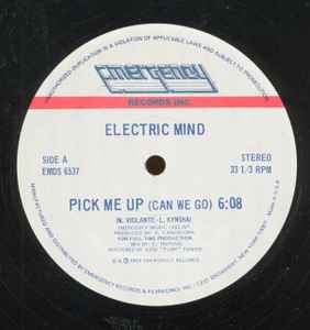 Electric Mind - Pick Me Up (Can We Go) album cover
