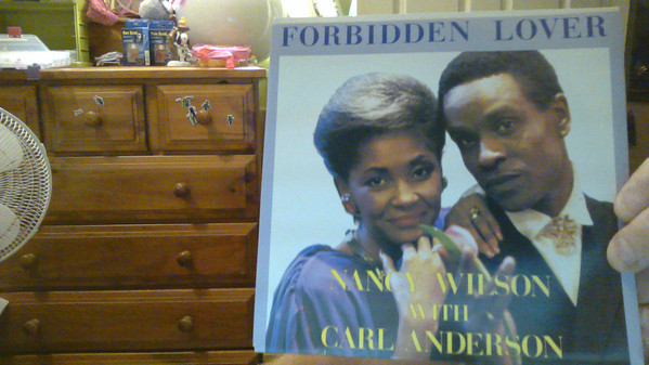 Nancy Wilson With Carl Anderson – Forbidden Lover (1987, Vinyl