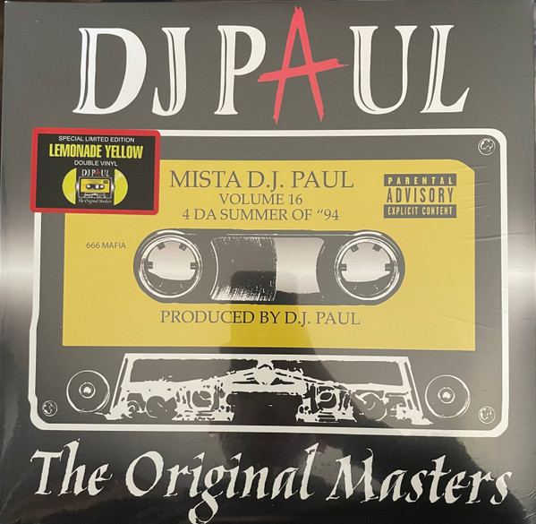 DJ Paul – Volume 16: The Original Masters (4 Da Summer 