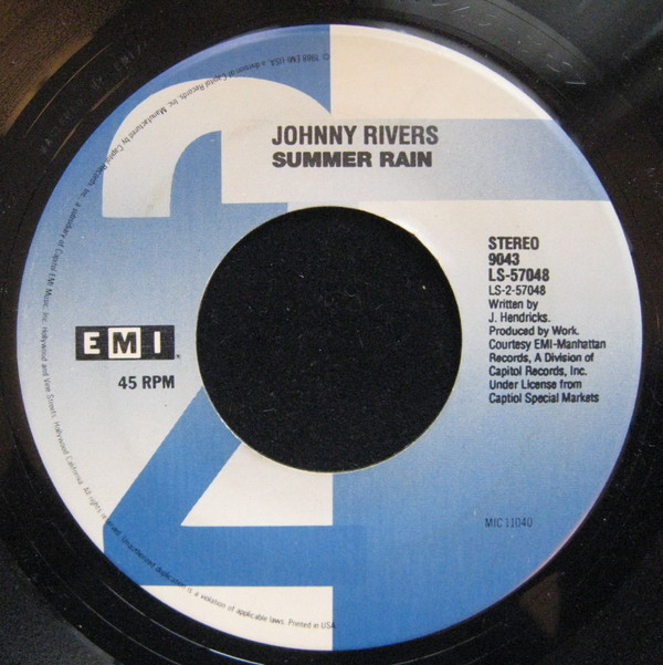 télécharger l'album Johnny Rivers - Rockin Pneumonia And The Boogie Woogie Flu Summer Rain