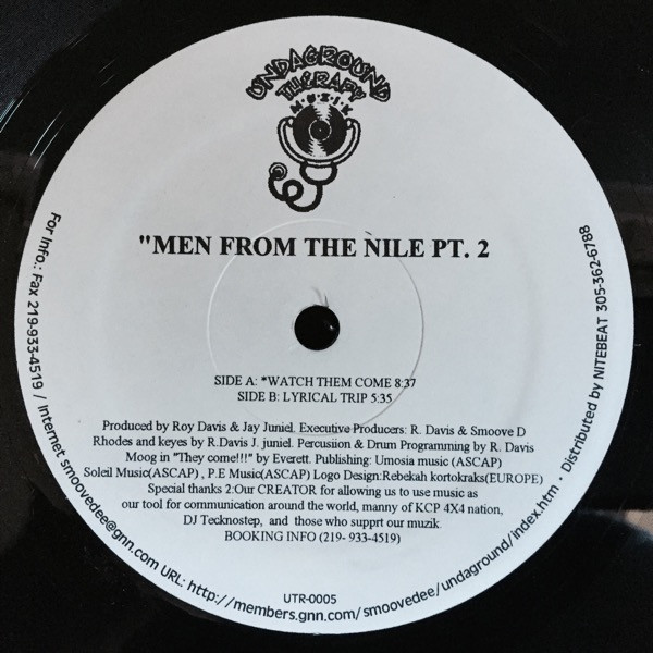 Roy Davis & Jay Juniel – Men From The Nile Pt. 2 (1997
