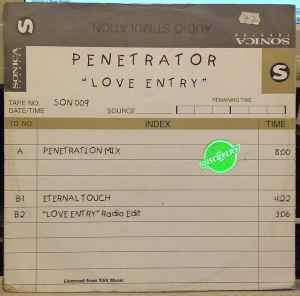 Portada de album Penetrator - Love Entry