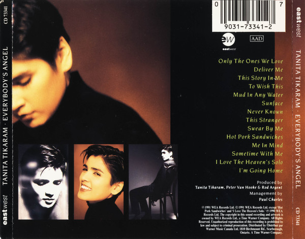 Tanita Tikaram - Everybody's Angel | EastWest (CD 73341) - 4