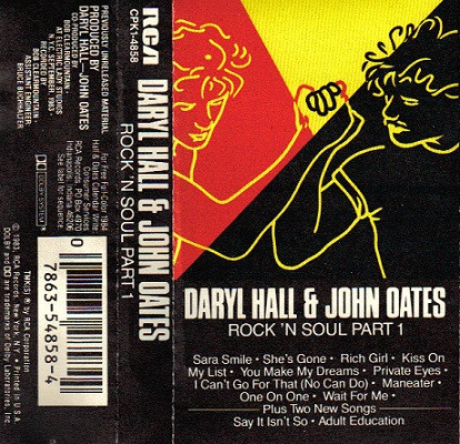 Daryl Hall John Oates – Rock 'N Soul Part 1 (2015, 180g, Gatefold