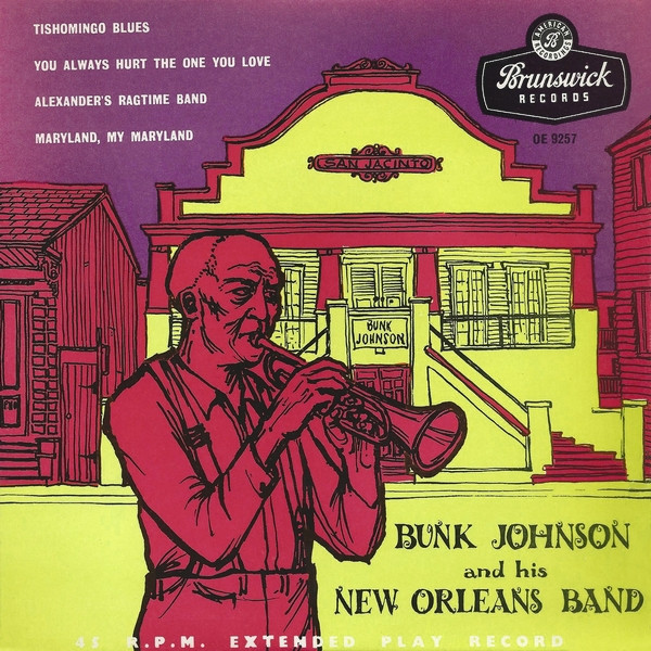 Bunk Johnson And His New Orleans Band – Tishomingo Blues (1956