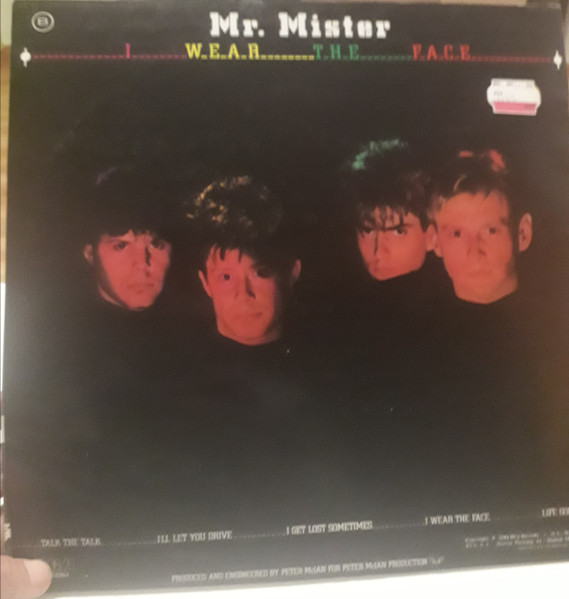 Mr. Mister - I Wear The Face | Releases | Discogs