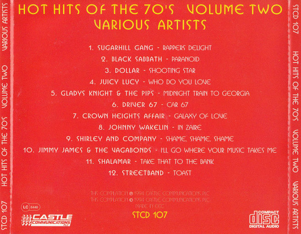 last ned album Various - Hot Hits Of The 70s Volume Two