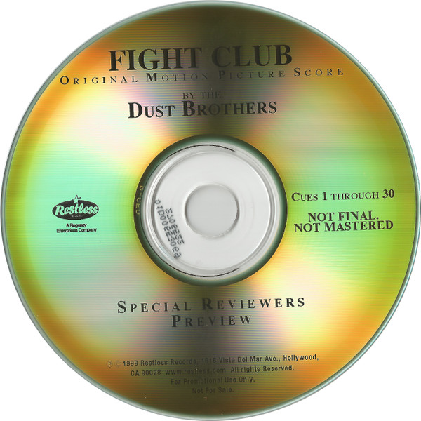 last ned album The Dust Brothers - Fight Club Original Motion Picture Score Promo