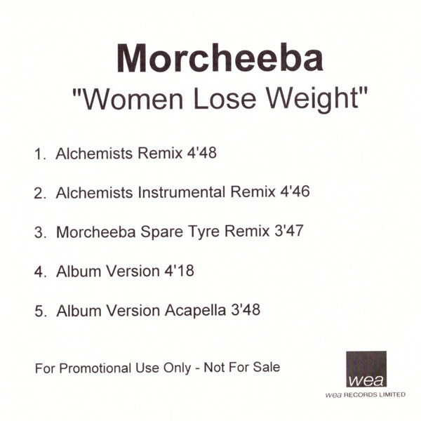 Morcheeba - Women Lose Weight | Releases | Discogs