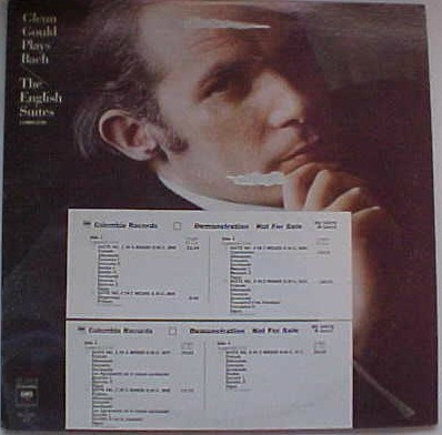 Glenn Gould – Glenn Gould Plays Bach / The English Suites Complete