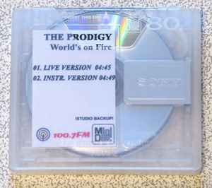 The Prodigy - World's on Fire album cover