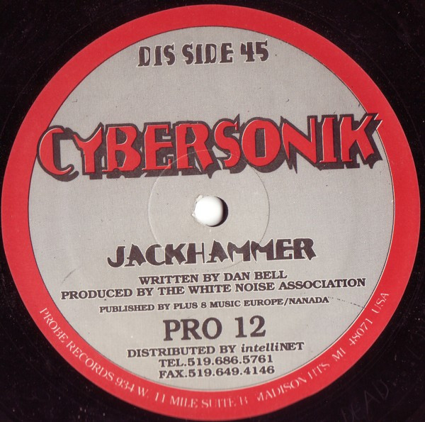 descargar álbum Cybersonik - Jackhammer Machine Gun