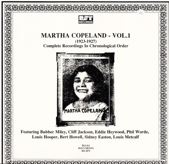 ladda ner album Martha Copeland - Vol1 1923 1927 Complete Recorded Works In Chronological Order