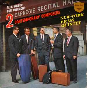 The New York Brass Quintet - 2 Contemporary Composers album cover