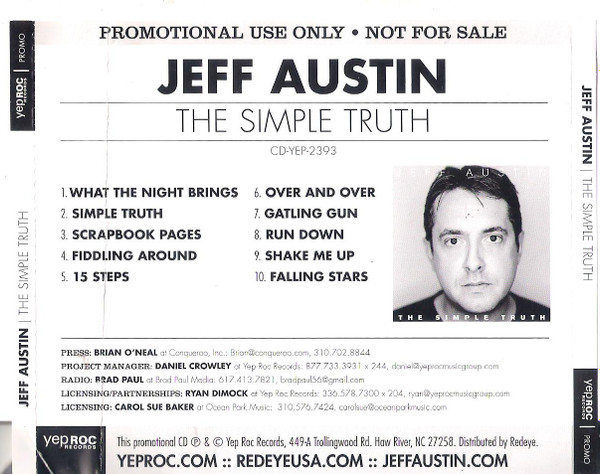 descargar álbum Jeff Austin - The Simple Truth