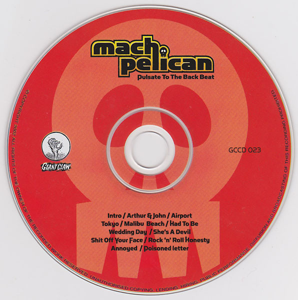 Mach Pelican - Pulsate To The Back Beat | Releases | Discogs