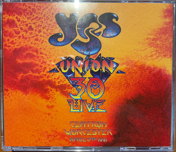Yes – Union 30 Live - Centrum Worcester April 17th 1991 (2023, CD 