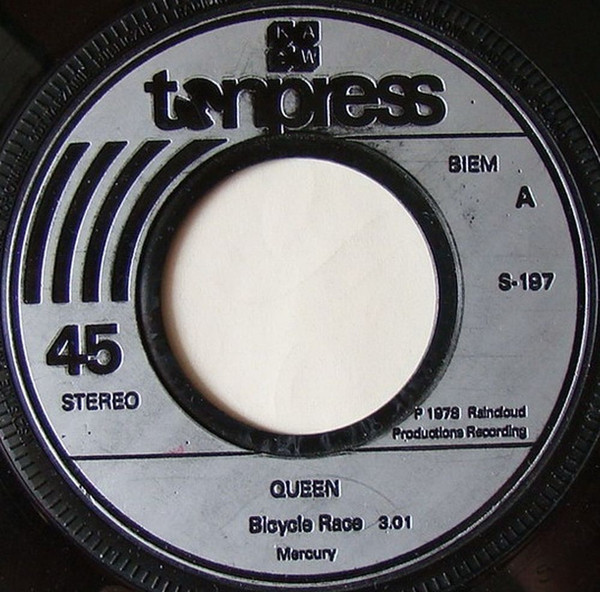 Queen – Bicycle Race / Spread Your Wings (1978, Vinyl) - Discogs