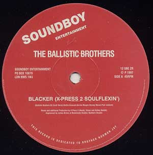 Ballistic Brothers – Blacker (1997, Vinyl) - Discogs