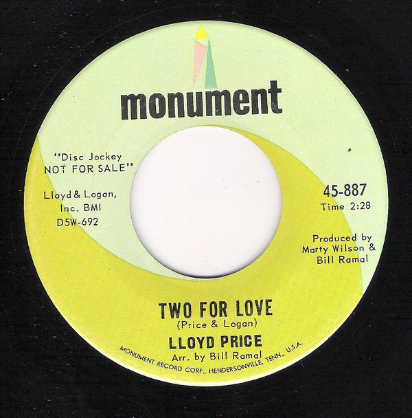 last ned album Lloyd Price - Two For Love