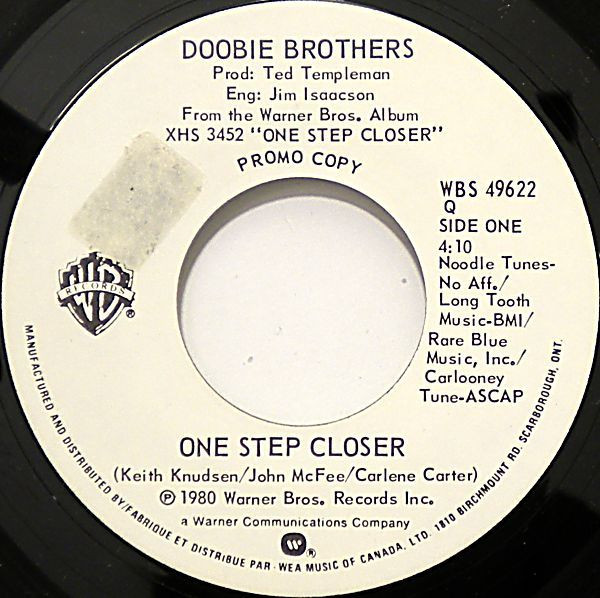 The Doobie Brothers – One Step Closer (1980, Vinyl) - Discogs