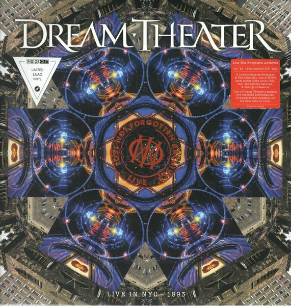 Dream Theater – Live In NYC - 1993 (2022, Lilac, 180g, Vinyl