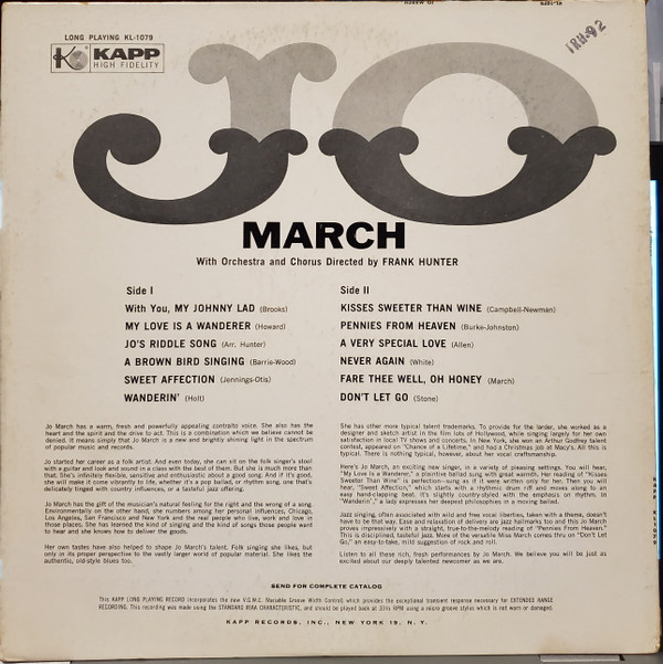 baixar álbum Jo March - Jo March