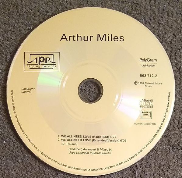 ladda ner album Arthur Miles - We All Need Love