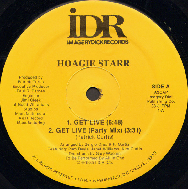 last ned album Hoagie Starr - Get Live