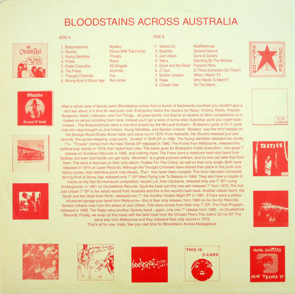 télécharger l'album Various - Bloodstains Across Australia