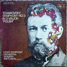Pyotr Ilyich Tchaikovsky - Symphony No. 3 In D Major "Polish" album cover
