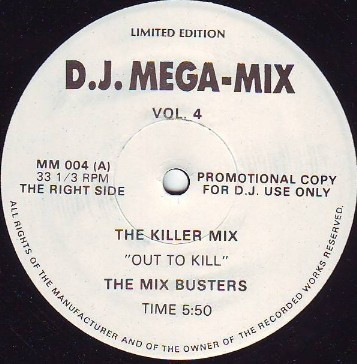 The Mix Busters – D.J. Mega-Mix Vol. 4 (1987, Vinyl) - Discogs