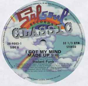 Instant Funk - I Got My Mind Made Up / Moment Of My Life album cover