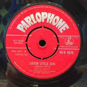 Pochette de l'album Keith Kelly - Listen Little Girl