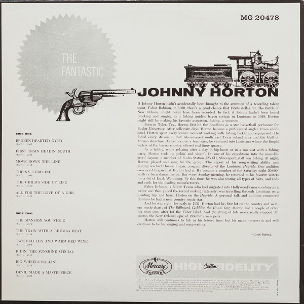 ladda ner album Johnny Horton - The Fantastic Johnny Horton