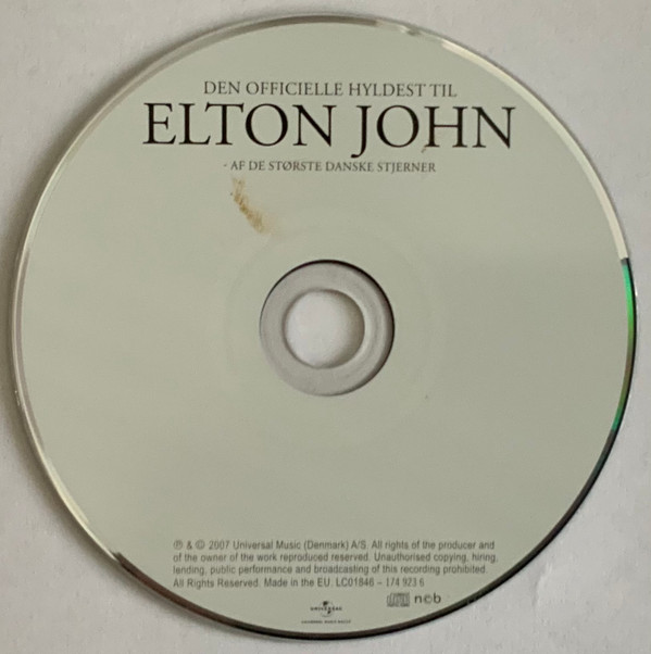 last ned album Various - Den Officielle Hyldest Til Elton John Af De Største Danske Stjerner