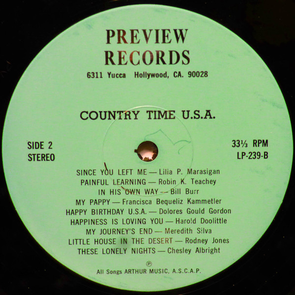 last ned album Milford Perkins & Joanie Winters - Country Time USA