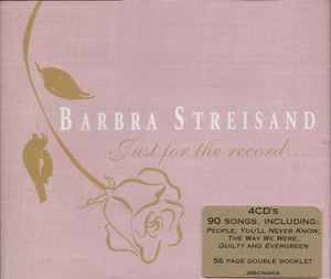 Barbra Streisand – Just For The Record (CD) - Discogs